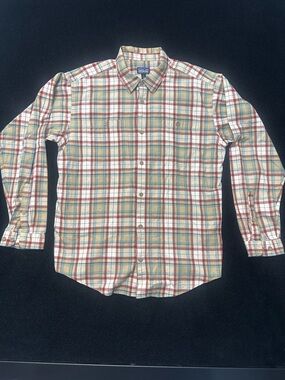 Patagonia Men’s Plaid Organic Cotton Button-Down Shirt